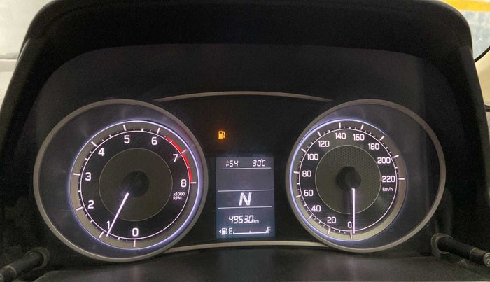 2021 Maruti Dzire VXI AMT, Petrol, Automatic, 49,622 km, Odometer Image