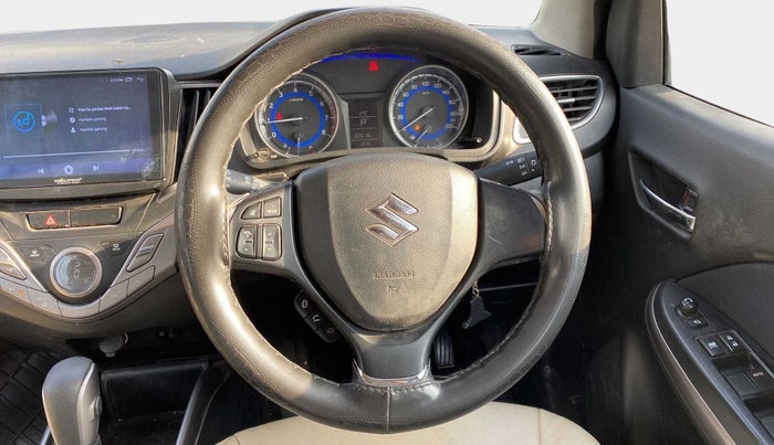 2021 Maruti Baleno DELTA CVT PETROL 1.2, Petrol, Automatic, 32,670 km, Steering Wheel Close Up