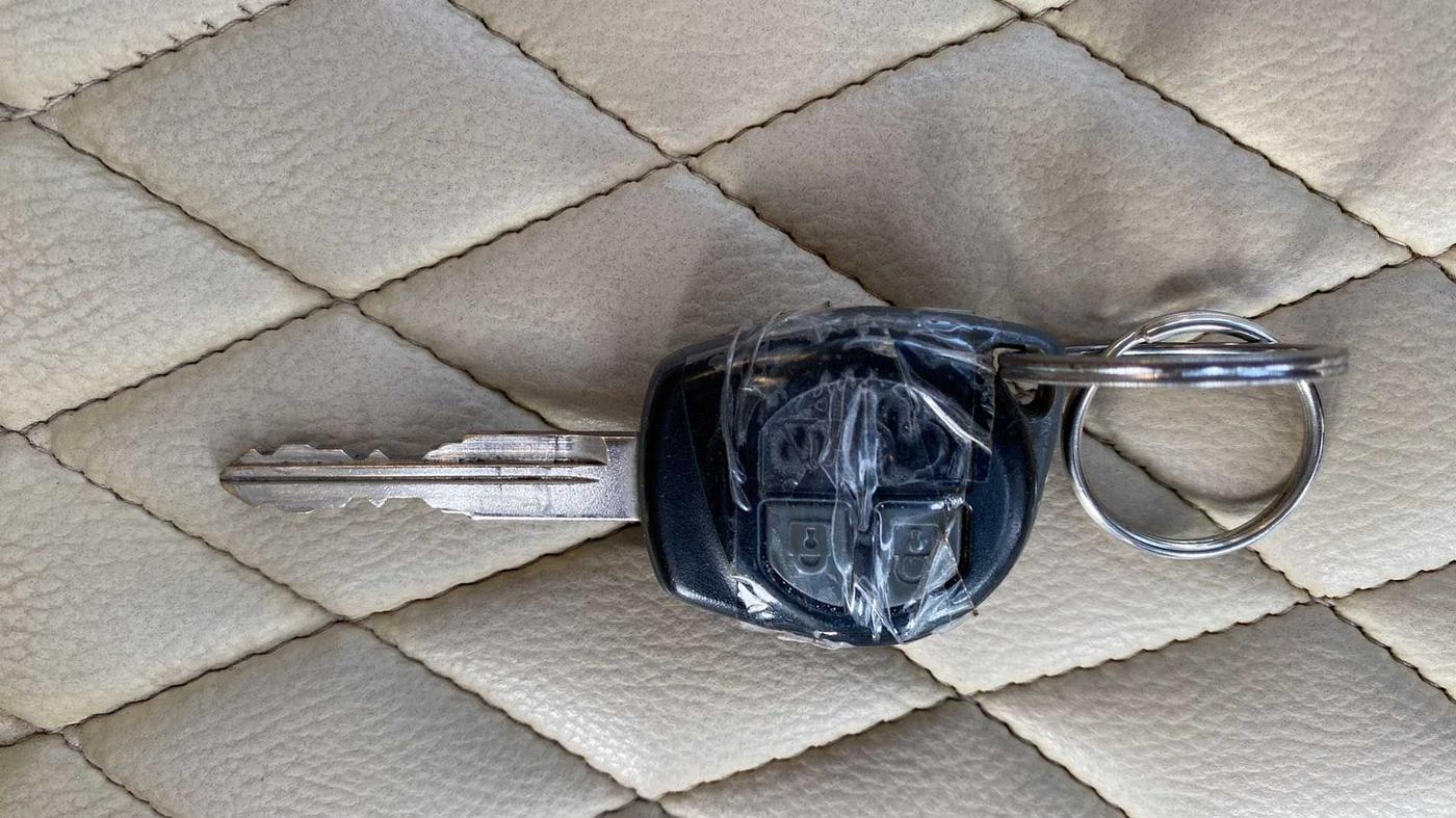 2021 Maruti Baleno DELTA CVT PETROL 1.2, Petrol, Automatic, 32,670 km, Key Close Up