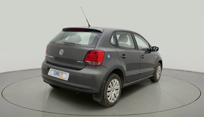 2012 Volkswagen Polo COMFORTLINE 1.2L PETROL, Petrol, Manual, 1,08,773 km, Right Back Diagonal