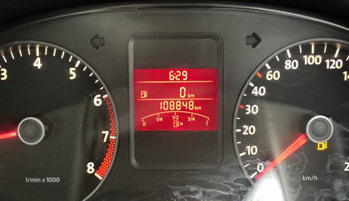 2012 Volkswagen Polo COMFORTLINE 1.2L PETROL, Petrol, Manual, 1,08,773 km, Odometer Image