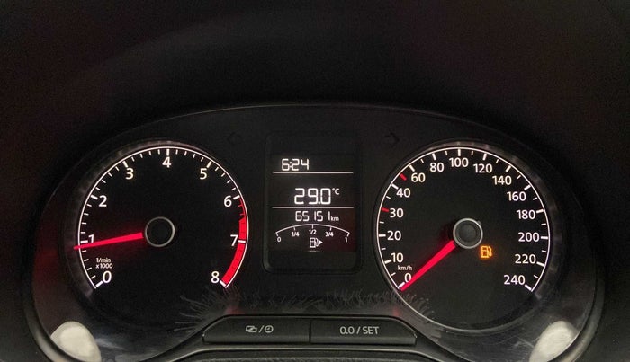 2015 Volkswagen Polo TRENDLINE 1.2L PETROL, Petrol, Manual, 65,128 km, Odometer Image