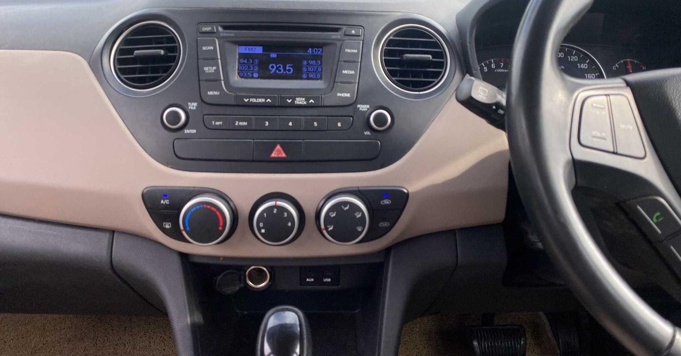 2014 Hyundai Grand i10 ASTA AT 1.2 KAPPA VTVT, Petrol, Automatic, 44,084 km, Air Conditioner