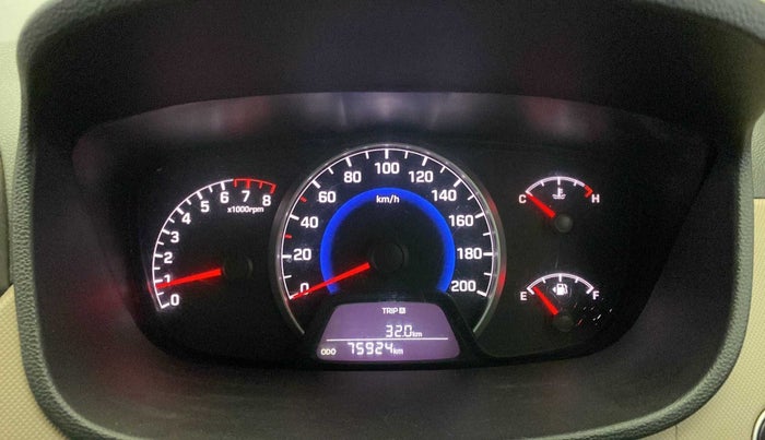 2014 Hyundai Grand i10 SPORTZ 1.2 KAPPA VTVT, Petrol, Manual, 75,901 km, Odometer Image