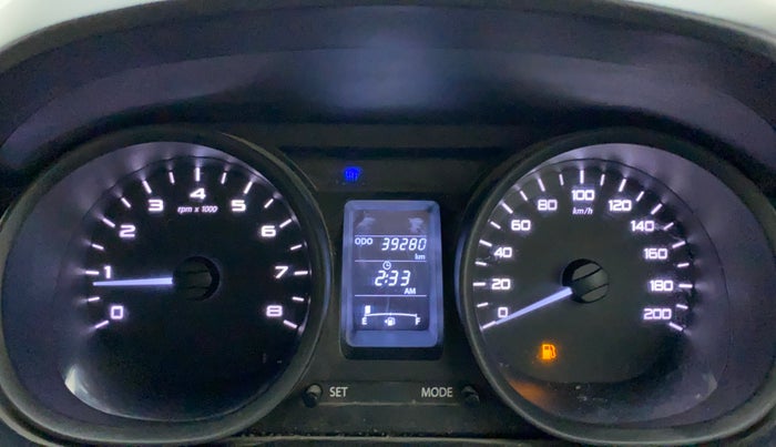 2018 Tata TIGOR XM PETROL, Petrol, Manual, 39,280 km, Odometer Image