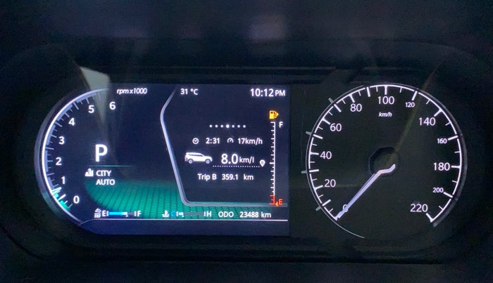 2022 Tata Safari XZA PLUS GOLD 6 S, Diesel, Automatic, 23,488 km, Odometer Image