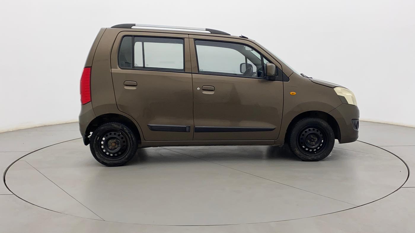 2013 Maruti Wagon R 1.0 VXI, Petrol, Manual, 1,11,586 km, Right Side View