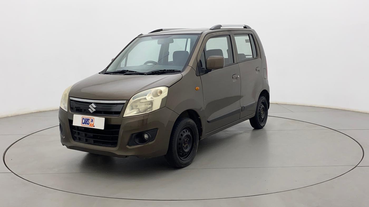 2013 Maruti Wagon R 1.0 VXI, Petrol, Manual, 1,11,586 km, Left Front Diagonal