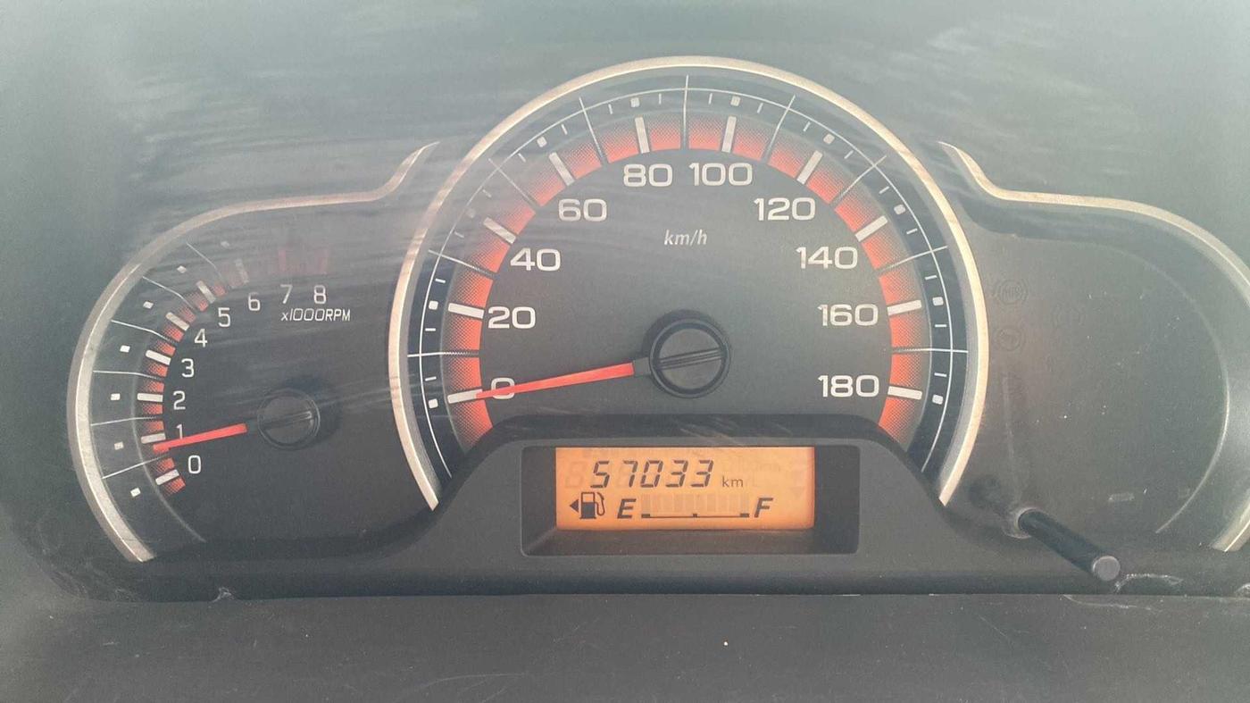 2018 Maruti Alto K10 VXI, Petrol, Manual, 57,031 km, Odometer Image