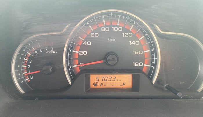 2018 Maruti Alto K10 VXI, Petrol, Manual, 57,031 km, Odometer Image
