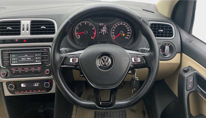 2016 Volkswagen Polo HIGHLINE1.2L, Petrol, Manual, 55,832 km, Steering Wheel Close Up