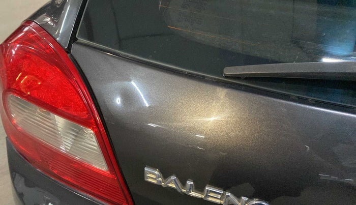 2018 Maruti Baleno DELTA PETROL 1.2, Petrol, Manual, 52,005 km, Dicky (Boot door) - Minor scratches