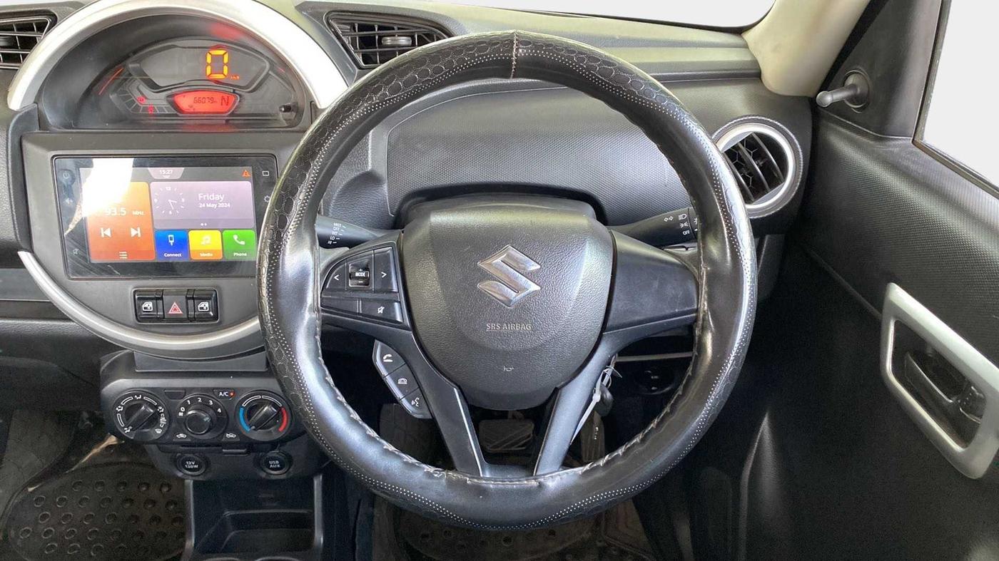 2020 Maruti S PRESSO VXI PLUS AMT, Petrol, Automatic, 66,068 km, Steering Wheel Close Up