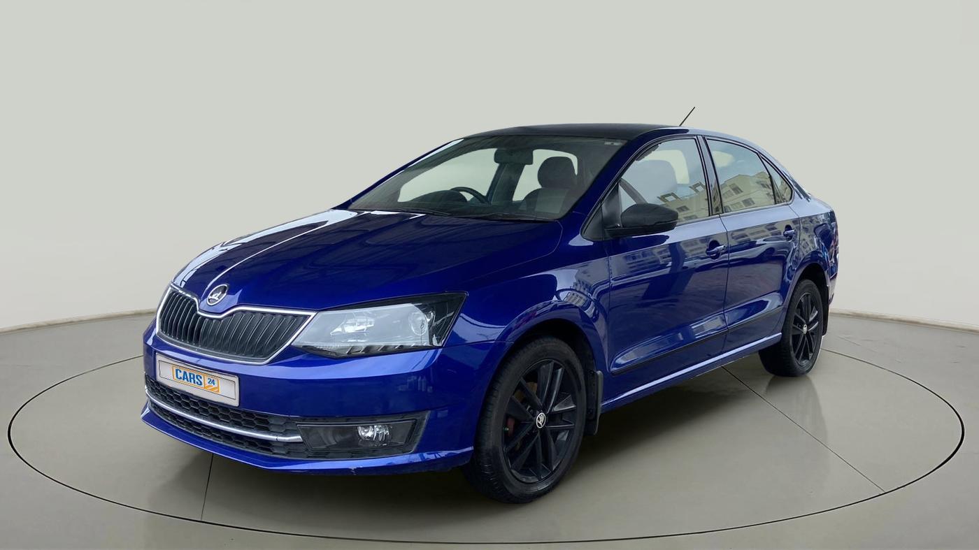 2020 Skoda Rapid AMBITION AT TSI, Petrol, Automatic, 37,603 km, Left Front Diagonal