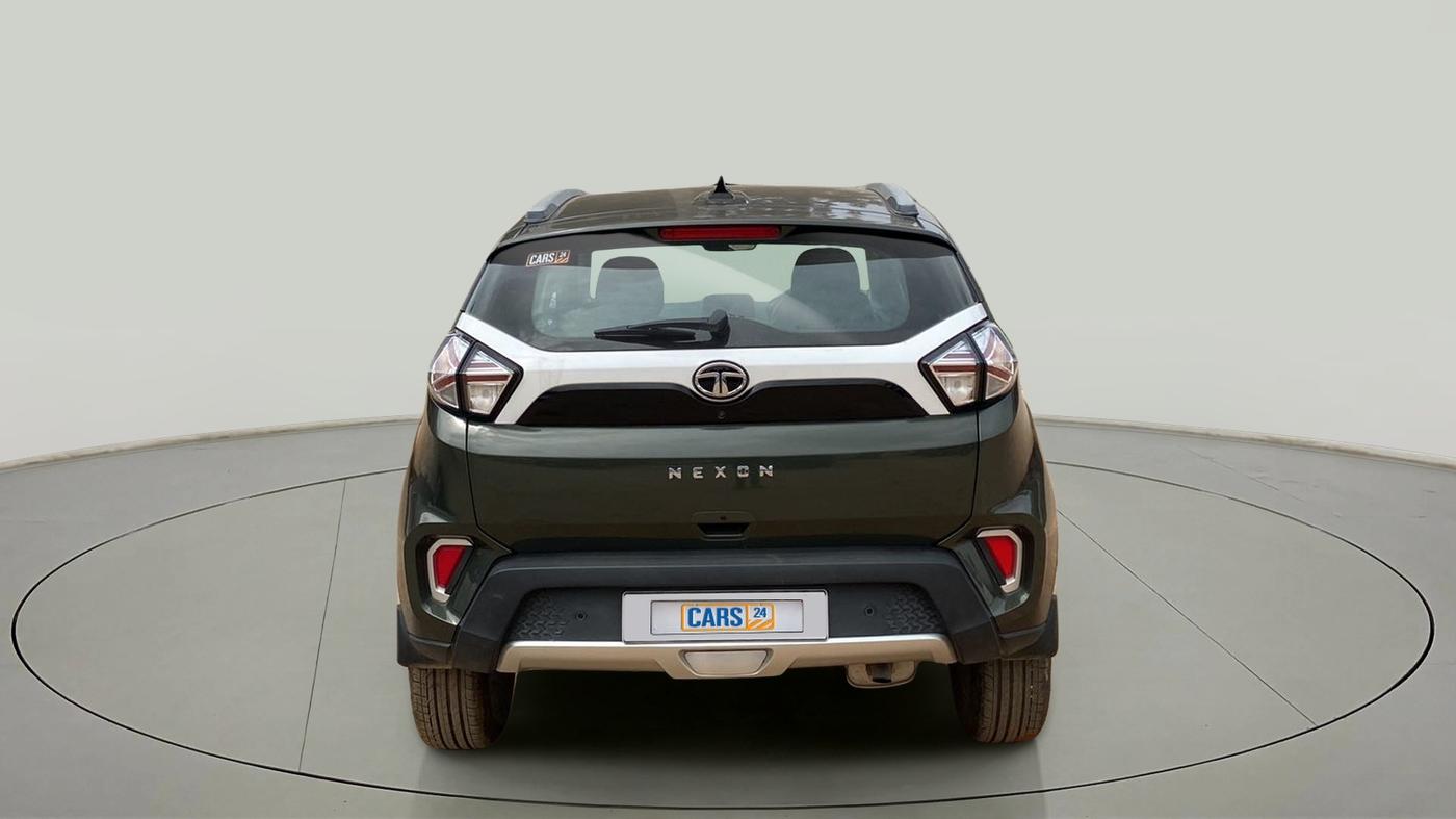 2022 Tata NEXON XZA PLUS (O) PETROL, Petrol, Automatic, 13,679 km, Back/Rear