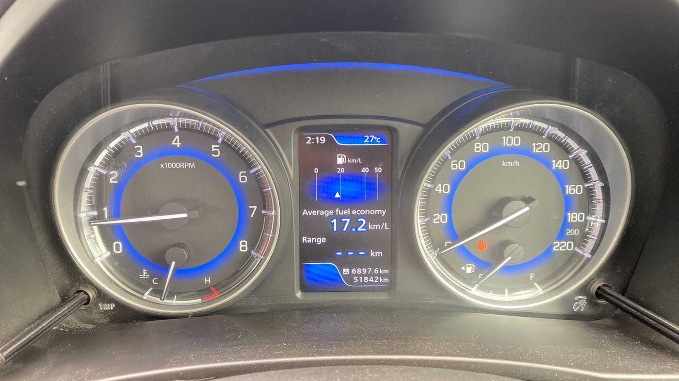 2017 Maruti Baleno ALPHA PETROL 1.2, Petrol, Manual, 51,814 km, Odometer Image