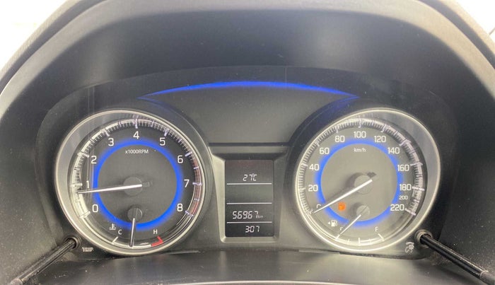 2016 Maruti Baleno DELTA PETROL 1.2, Petrol, Manual, 56,956 km, Odometer Image
