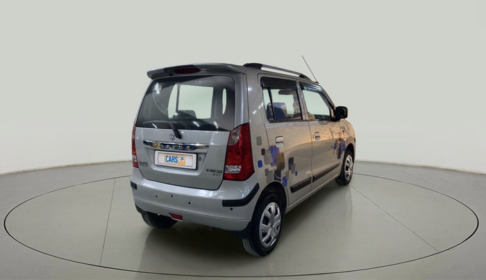 2014 Maruti Wagon R 1.0 VXI, Petrol, Manual, 43,998 km, Right Back Diagonal