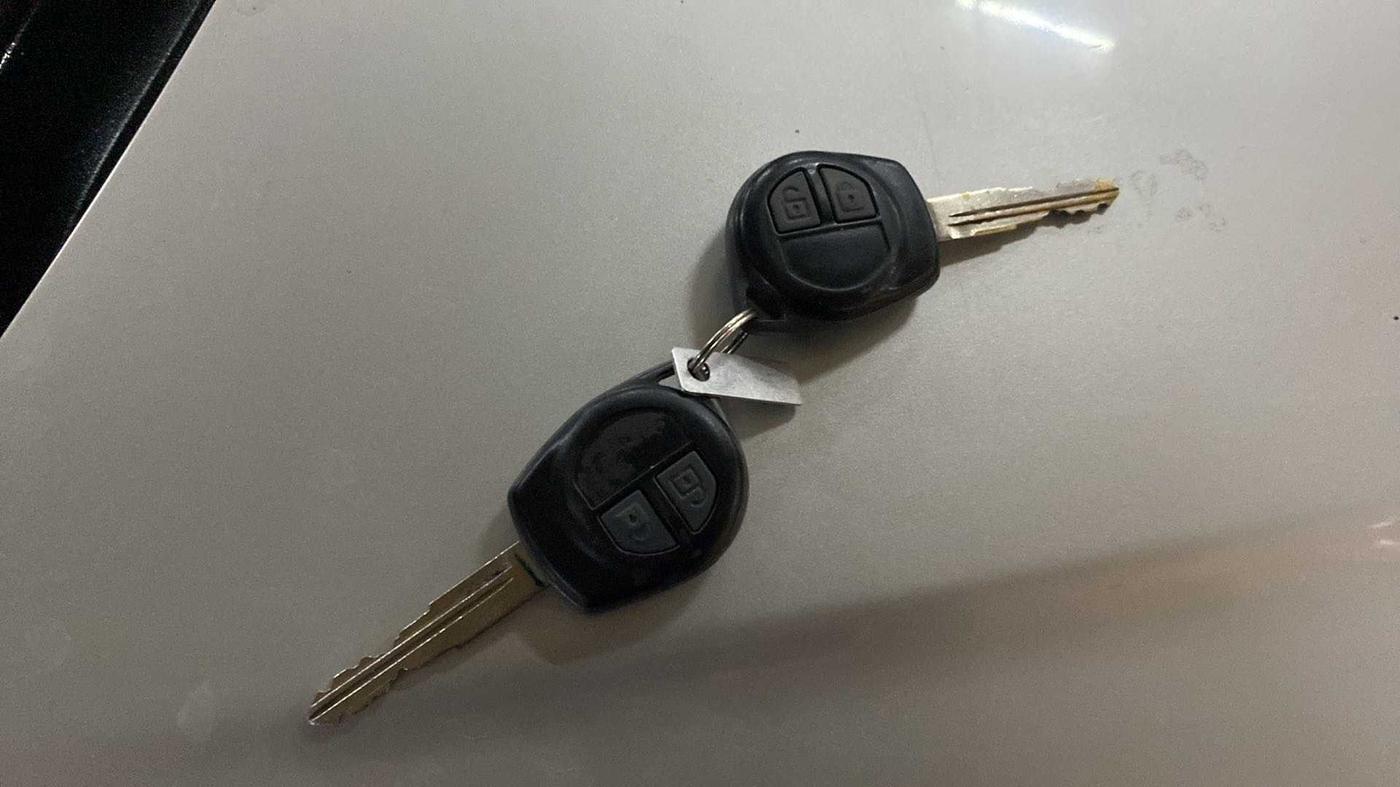 2014 Maruti Wagon R 1.0 VXI, Petrol, Manual, 43,998 km, Key Close Up