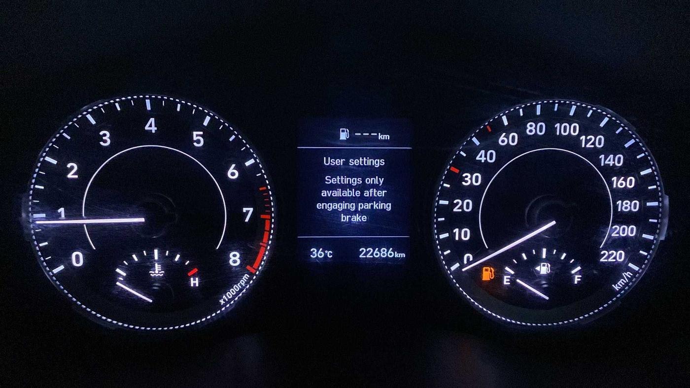 2021 Hyundai VENUE SX 1.0 TURBO, Petrol, Manual, 22,840 km, Odometer Image