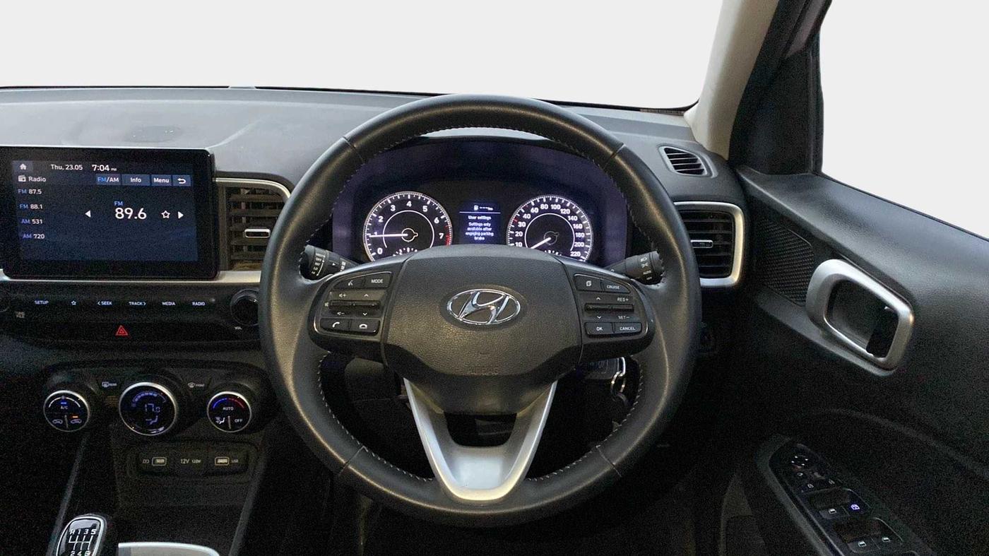 2021 Hyundai VENUE SX 1.0 TURBO, Petrol, Manual, 22,840 km, Steering Wheel Close Up