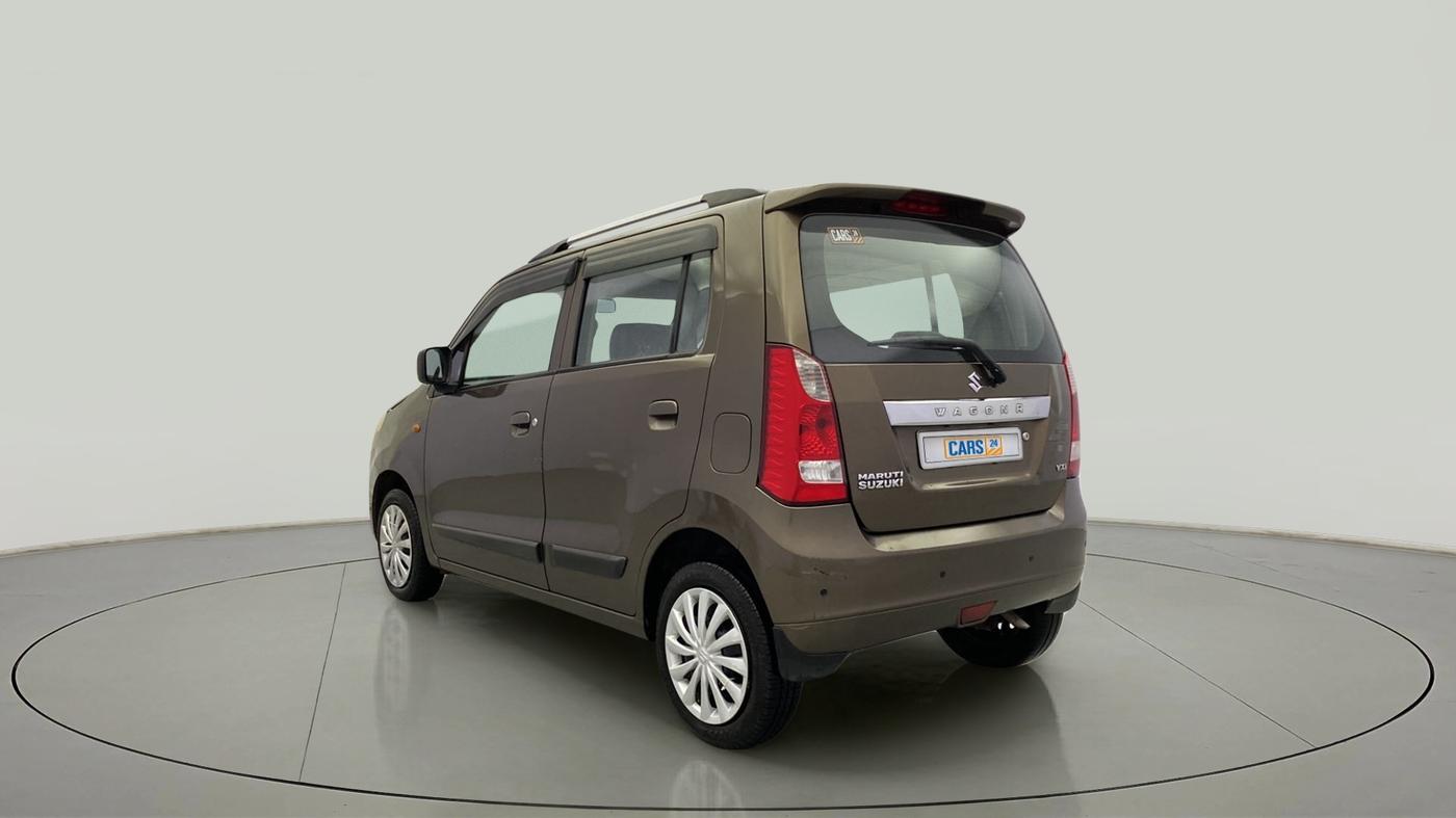 2012 Maruti Wagon R 1.0 VXI, Petrol, Manual, 63,729 km, Left Back Diagonal