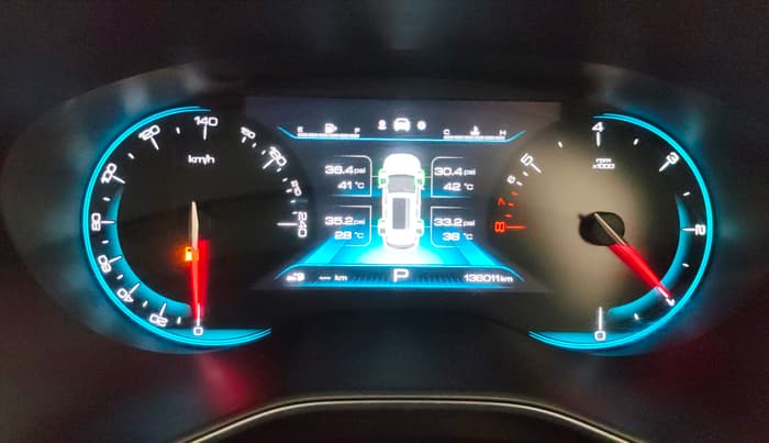2019 MG HECTOR SHARP 1.5 DCT PETROL, Petrol, Automatic, 1,36,011 km, Odometer Image