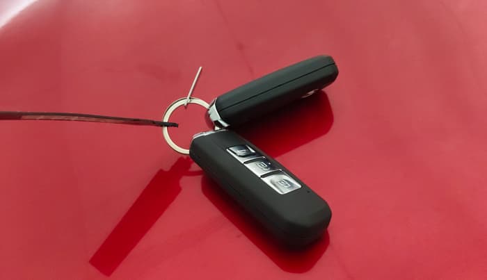 2019 MG HECTOR SHARP 1.5 DCT PETROL, Petrol, Automatic, 1,36,011 km, Key Close Up
