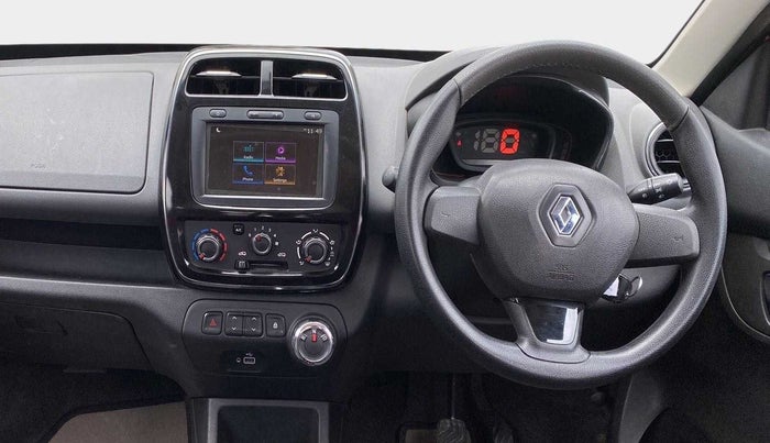 2019 Renault Kwid RXT 1.0 AMT, Petrol, Automatic, 11,581 km, Steering Wheel Close Up
