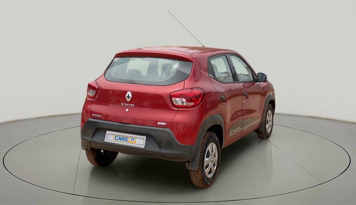 2019 Renault Kwid RXT 1.0 AMT, Petrol, Automatic, 11,581 km, Right Back Diagonal