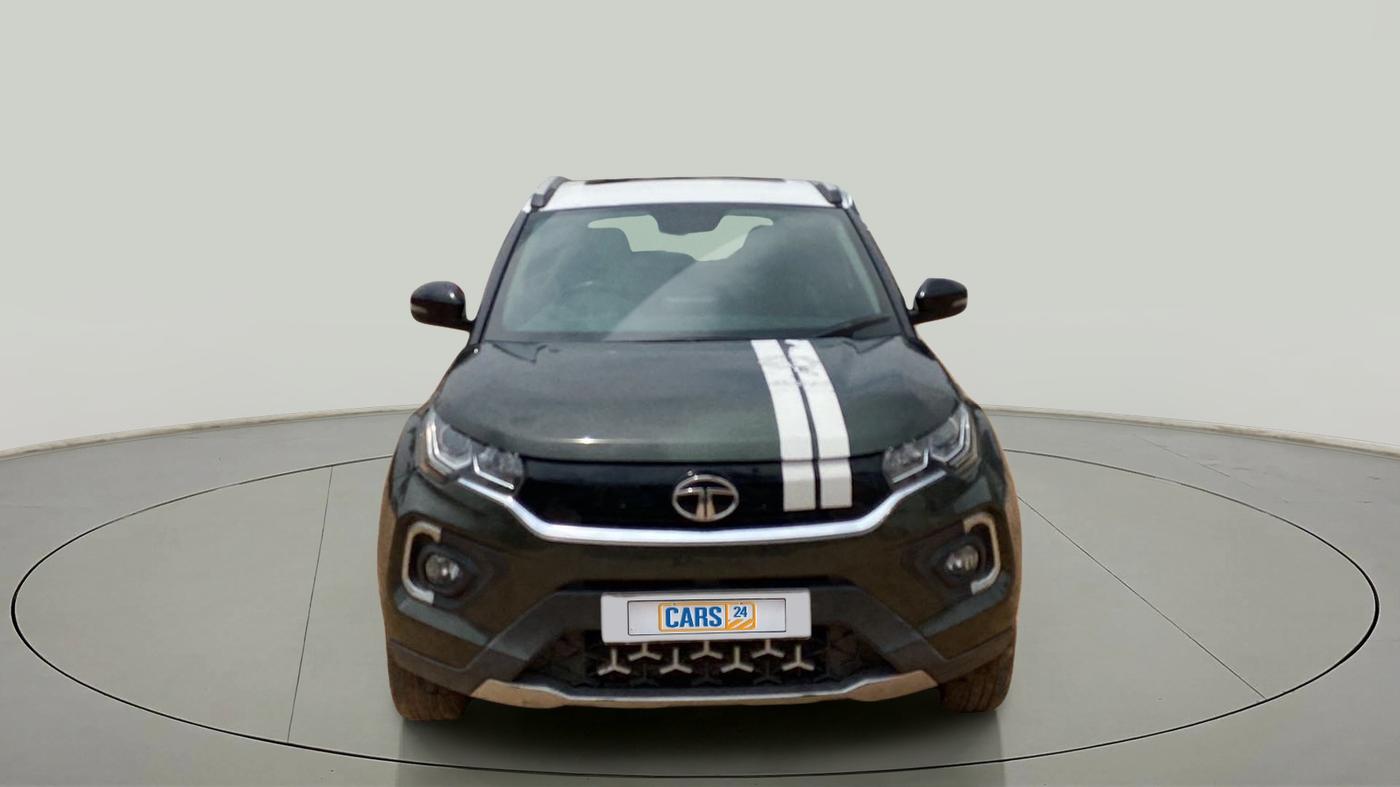 2020 Tata NEXON XZ PLUS SUNROOF PETROL DUAL TONE, Petrol, Manual, 45,490 km, Front