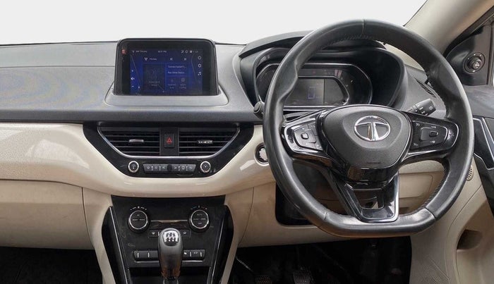 2020 Tata NEXON XZ PLUS SUNROOF PETROL DUAL TONE, Petrol, Manual, 45,490 km, Steering Wheel Close Up