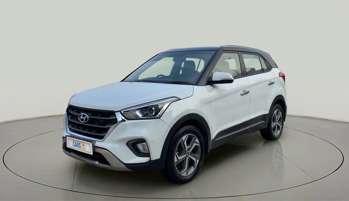 2018 Hyundai Creta SX 1.6 DIESEL DUAL TONE, Diesel, Manual, 65,617 km, Left Front Diagonal