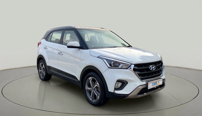 2018 Hyundai Creta SX 1.6 DIESEL DUAL TONE, Diesel, Manual, 65,617 km, Right Front Diagonal