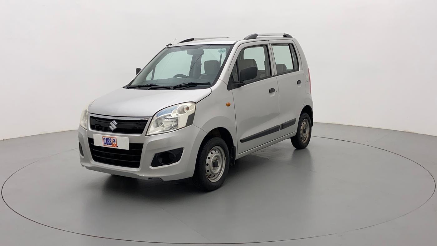 2014 Maruti Wagon R 1.0 LXI CNG, CNG, Manual, 33,071 km, Left Front Diagonal