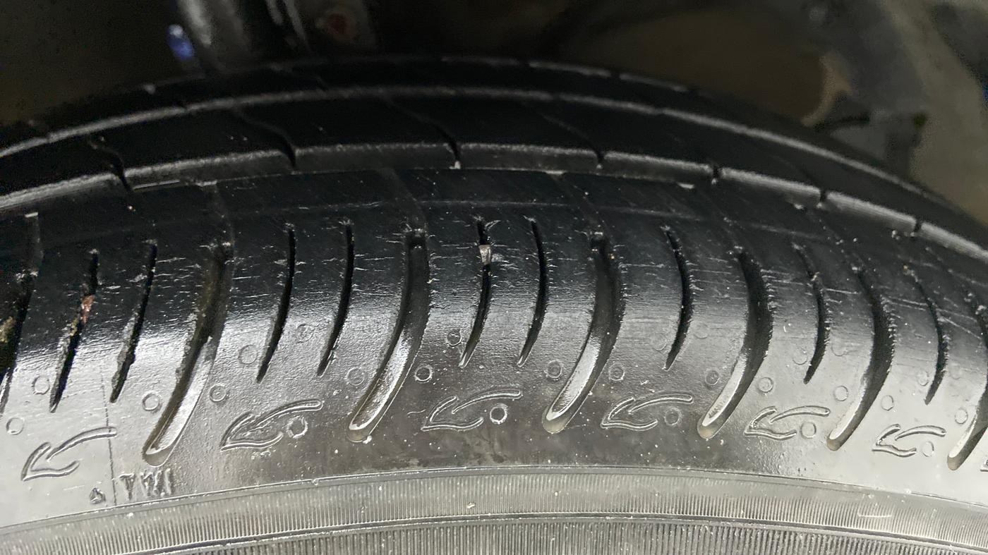 2020 Maruti Baleno DELTA PETROL 1.2, Petrol, Manual, 12,289 km, Right Front Tyre Tread