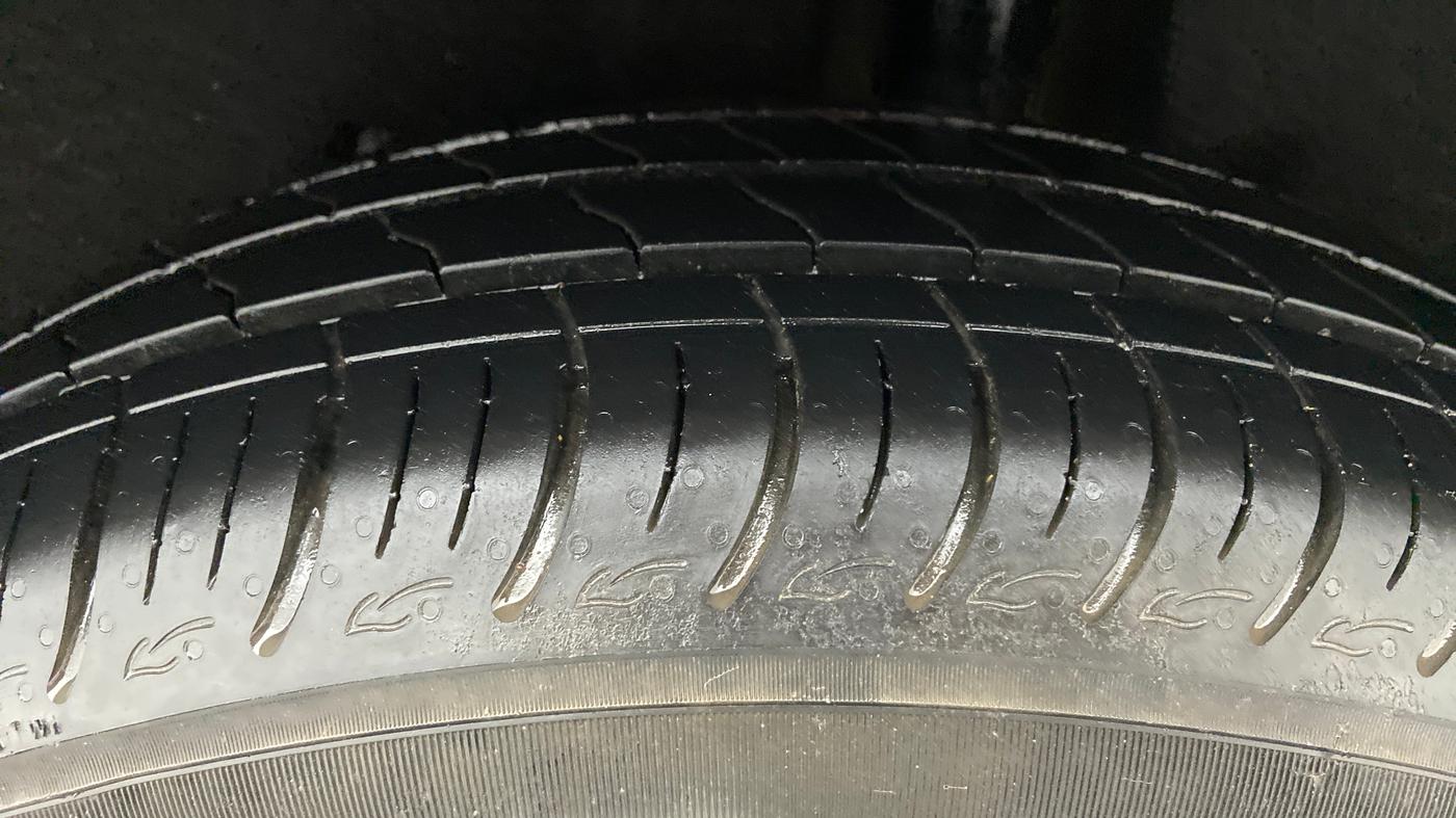 2020 Maruti Baleno DELTA PETROL 1.2, Petrol, Manual, 12,289 km, Left Rear Tyre Tread