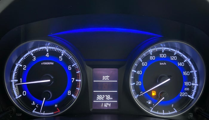 2016 Maruti Baleno DELTA 1.2 K12, Petrol, Manual, 38,318 km, Odometer Image