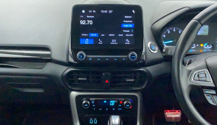 2018 Ford Ecosport TITANIUM + 1.5L PETROL AT, Petrol, Automatic, 57,224 km, Air Conditioner