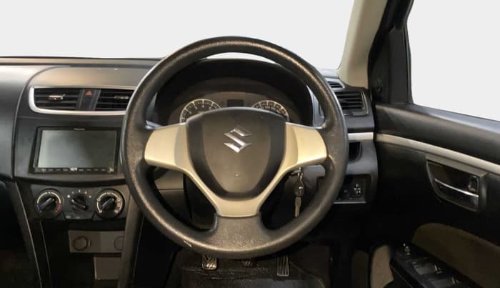 2014 Maruti Swift VXI, Petrol, Manual, 48,900 km, Steering Wheel Close Up
