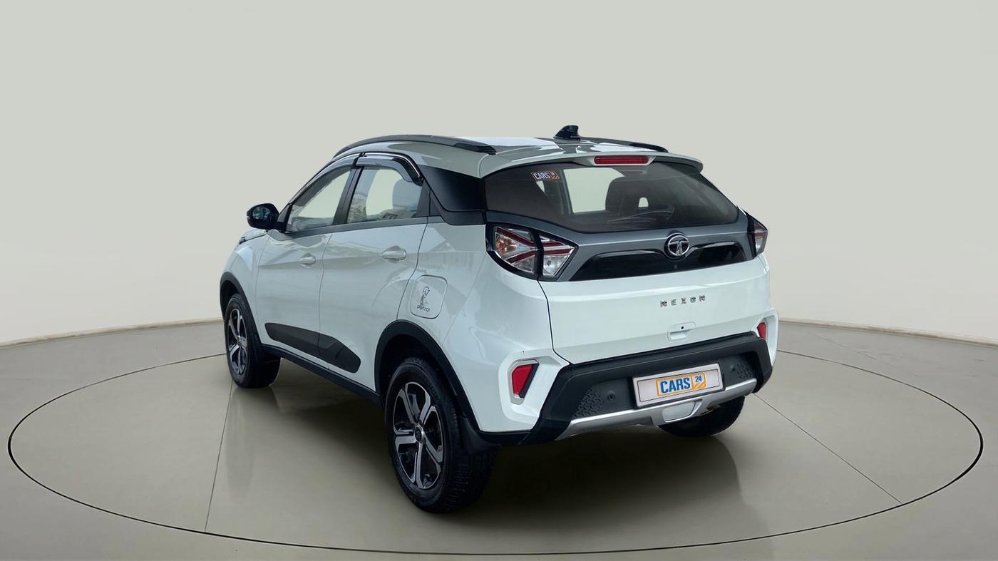 2021 Tata NEXON XZ PLUS PETROL, Petrol, Manual, 33,905 km, Left Back Diagonal