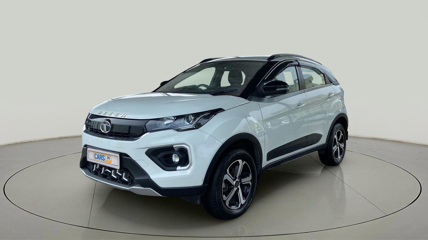 2021 Tata NEXON XZ PLUS PETROL, Petrol, Manual, 33,905 km, Left Front Diagonal