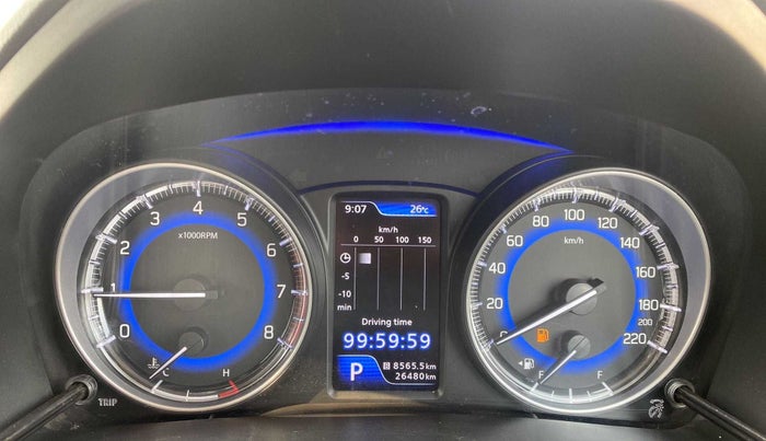 2021 Maruti Baleno ZETA CVT PETROL 1.2, Petrol, Automatic, 26,477 km, Odometer Image