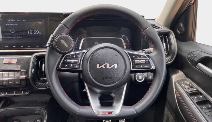 2022 KIA SONET GTX PLUS 1.0 IMT, Petrol, Manual, 21,133 km, Steering Wheel Close Up