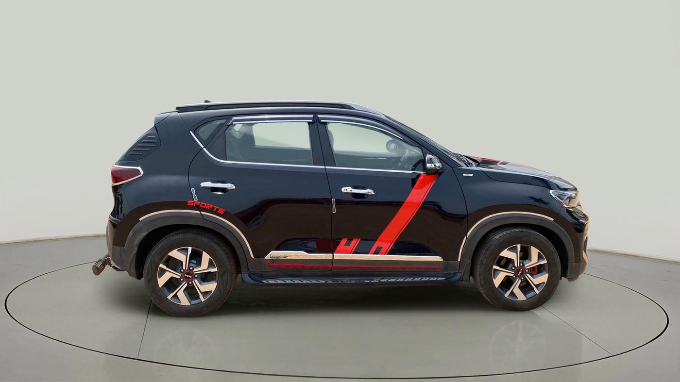 2022 KIA SONET GTX PLUS 1.0 IMT, Petrol, Manual, 21,133 km, Right Side View