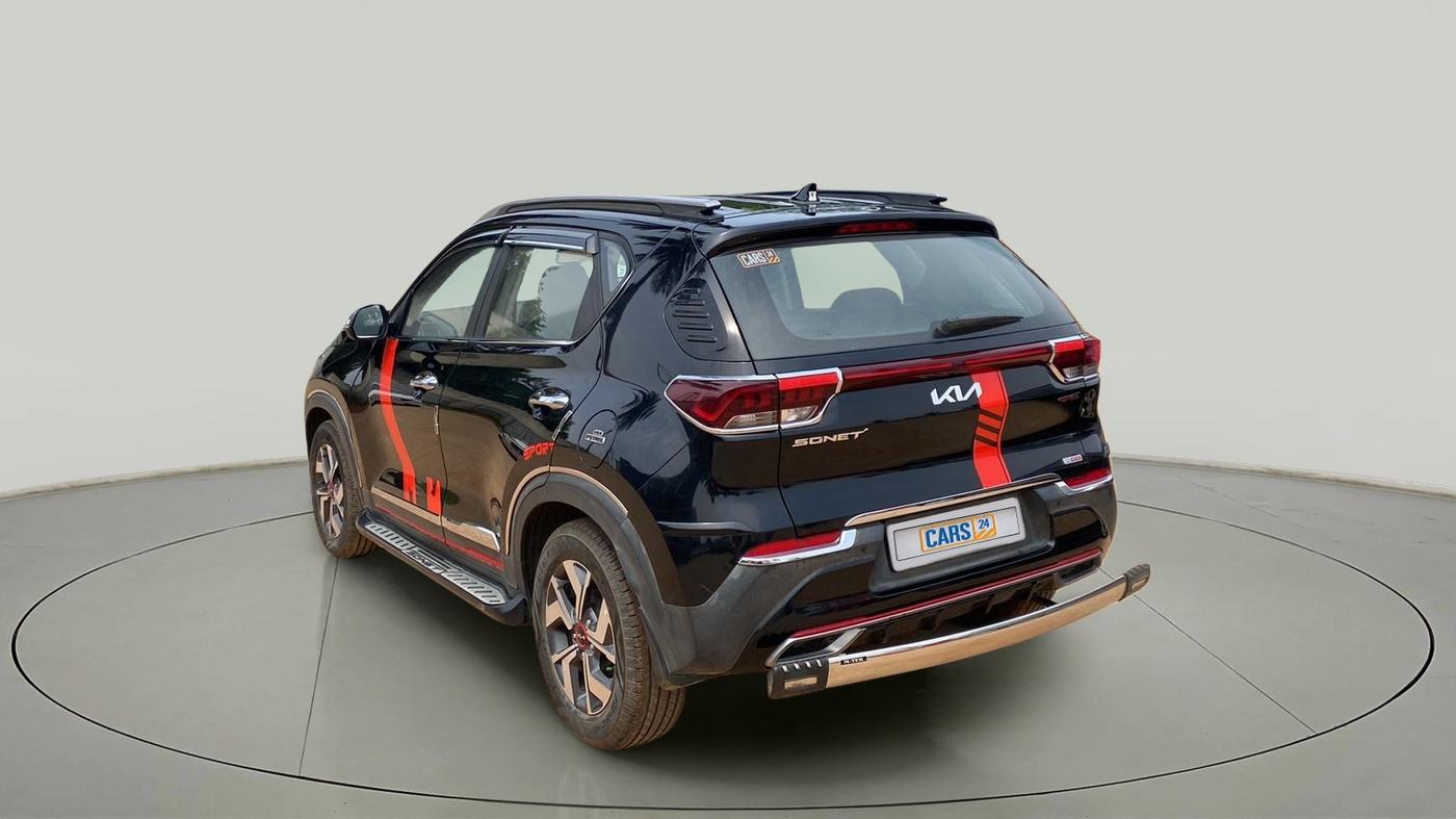 2022 KIA SONET GTX PLUS 1.0 IMT, Petrol, Manual, 21,133 km, Left Back Diagonal