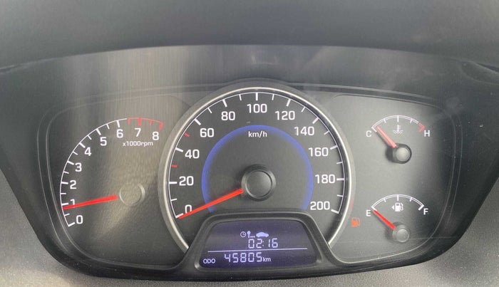 2015 Hyundai Grand i10 SPORTZ 1.2 KAPPA VTVT, Petrol, Manual, 45,766 km, Odometer Image