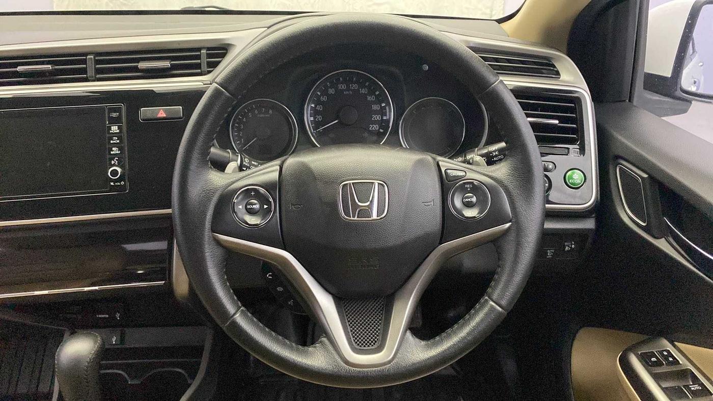 2019 Honda City 1.5L I-VTEC ZX CVT, Petrol, Automatic, 73,744 km, Steering Wheel Close Up