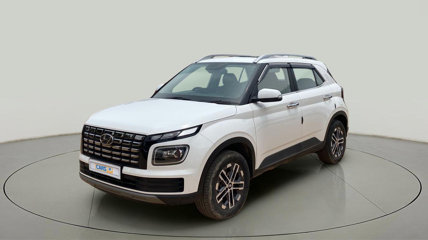 2022 Hyundai VENUE SX 1.0 (O) TURBO IMT, Petrol, Manual, 35,746 km, Left Front Diagonal