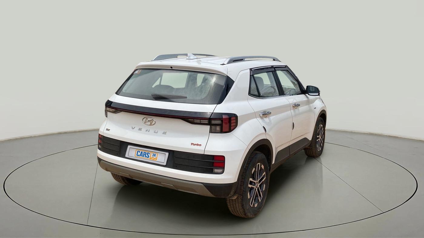 2022 Hyundai VENUE SX 1.0 (O) TURBO IMT, Petrol, Manual, 35,746 km, Right Back Diagonal